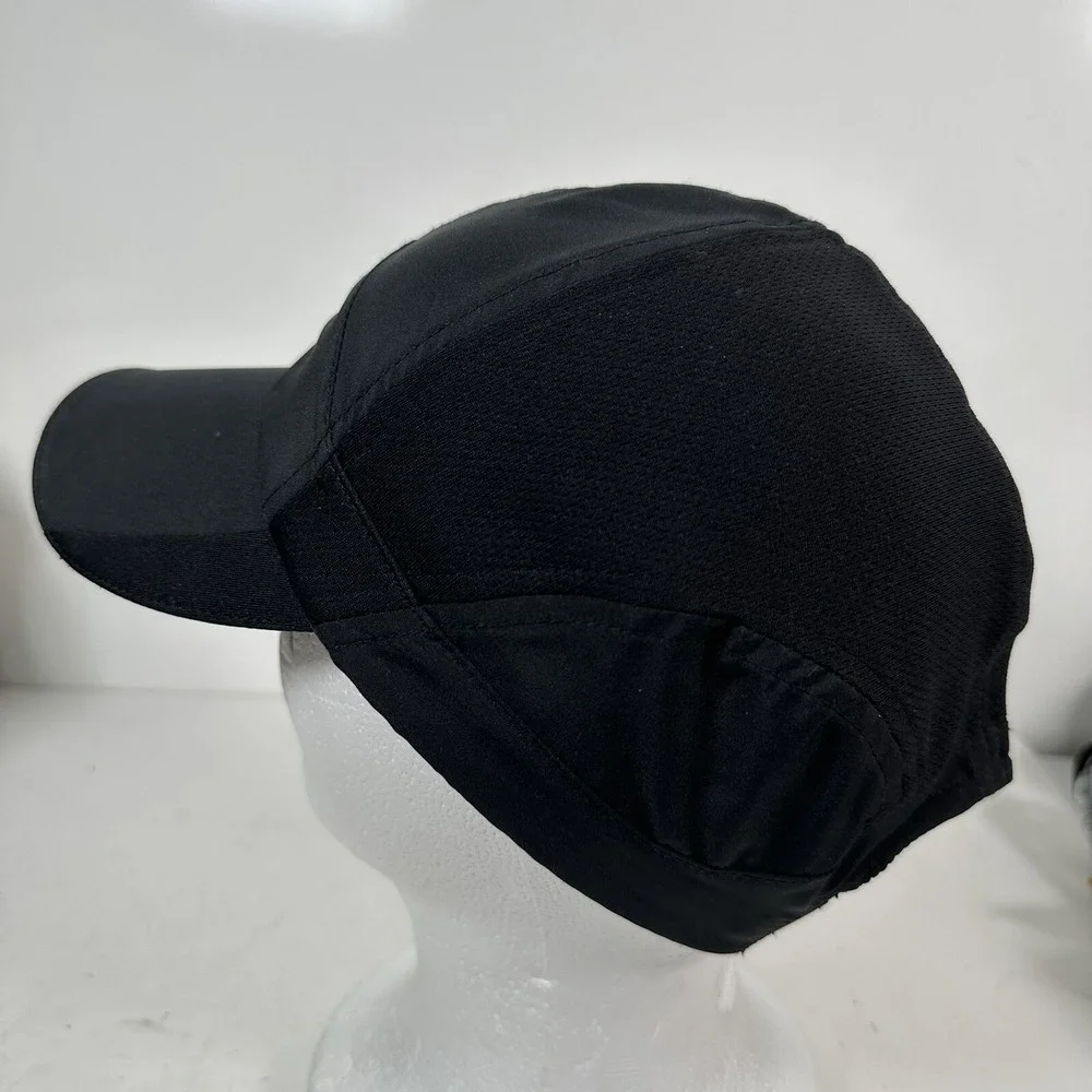 Nike Hat Cap Womens Black 7 Panel Featherlight‎ Tennis Running Pickleball